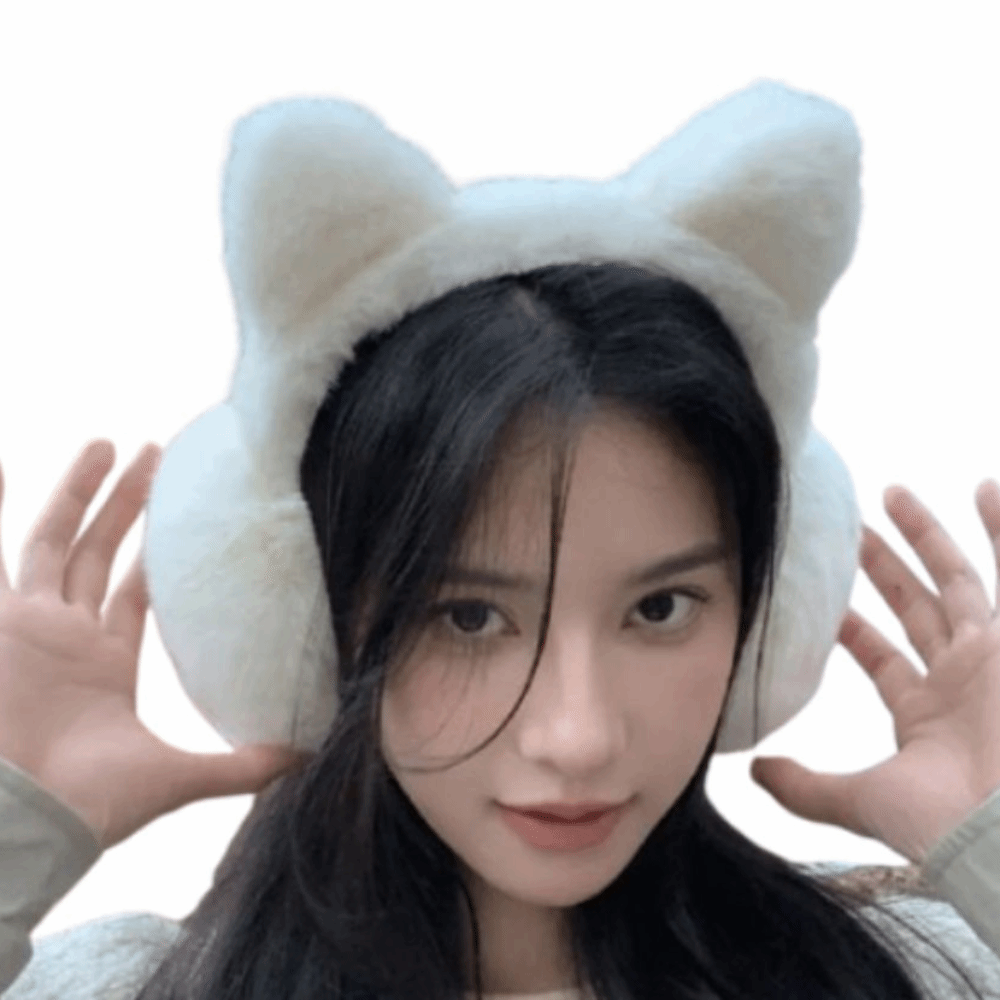 Earmuffs Foldable - Lightweight Foldable Cat Earmuffs Thicken Windproof