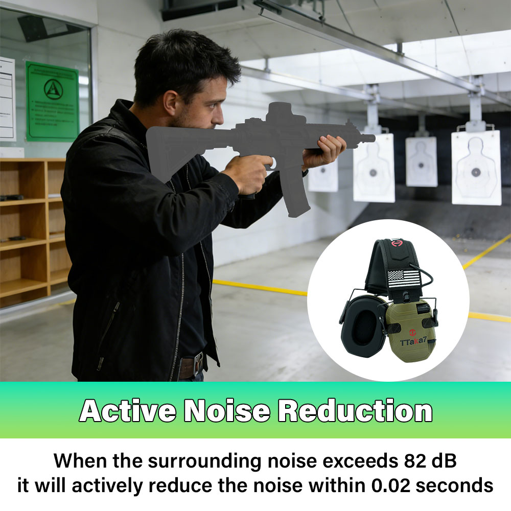 W1/W3 Electronic Shooting Earm - đánh giá và giá Earmuffs Foldable