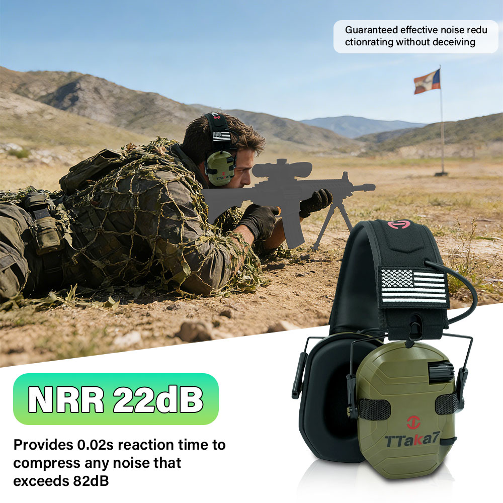 W1/W3 Electronic Shooting Earm - đánh giá và giá Earmuffs Foldable