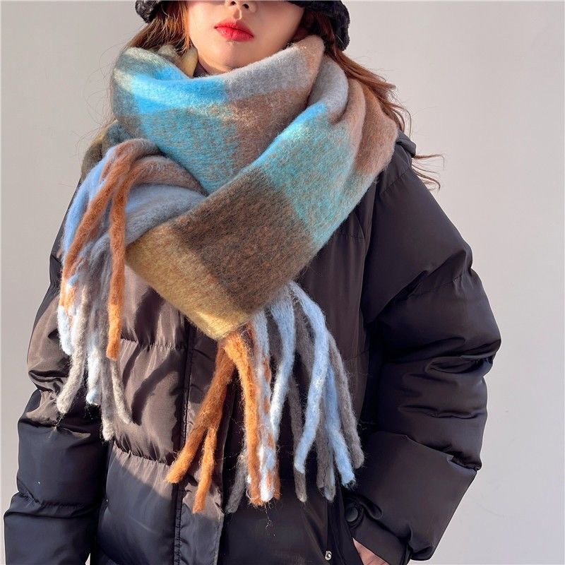 2025New Winter Thick Warm Scar - đánh giá và giá Shawl Wrap Winter