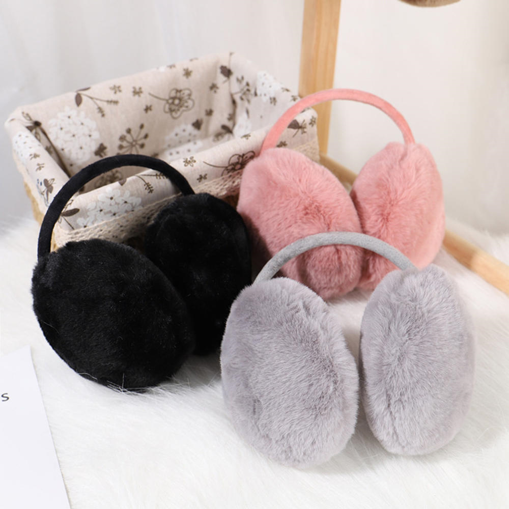 Winter Ear Muffs Fluffy Women  - đánh giá và giá Earmuffs Foldable