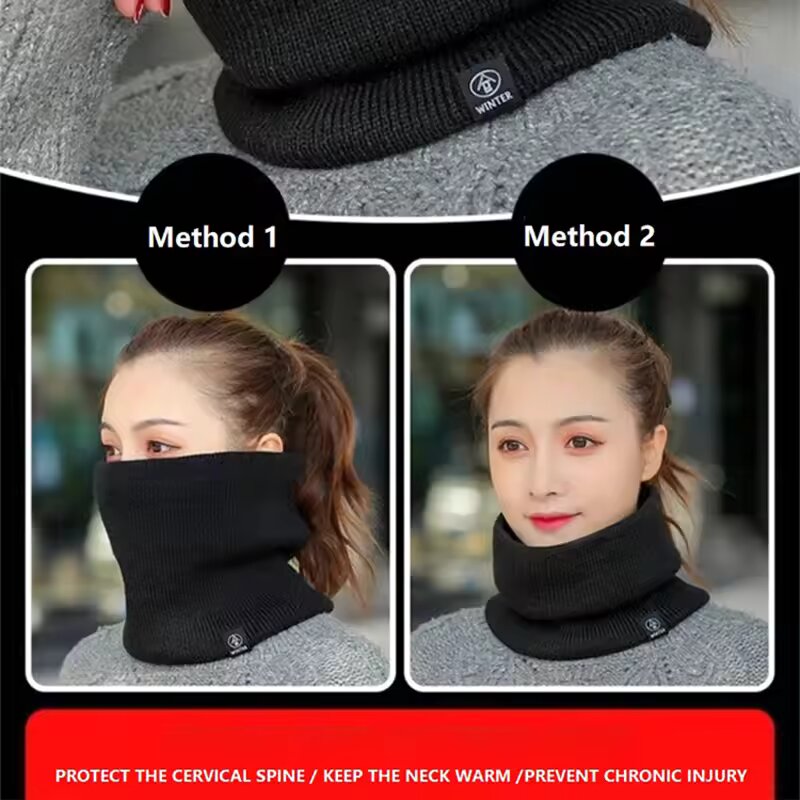 Winter Warm Knitted Neck Scarf - đánh giá và giá Wool Scarf Men