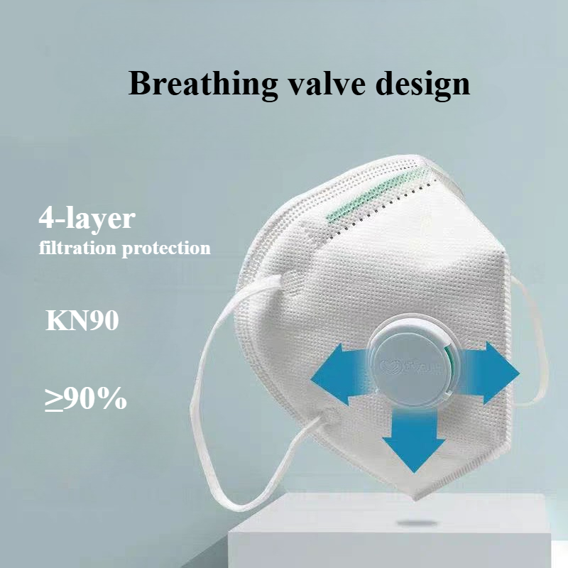 30/60/90pcs Cubreboca Breathab - đánh giá và giá Earmuffs Foldable