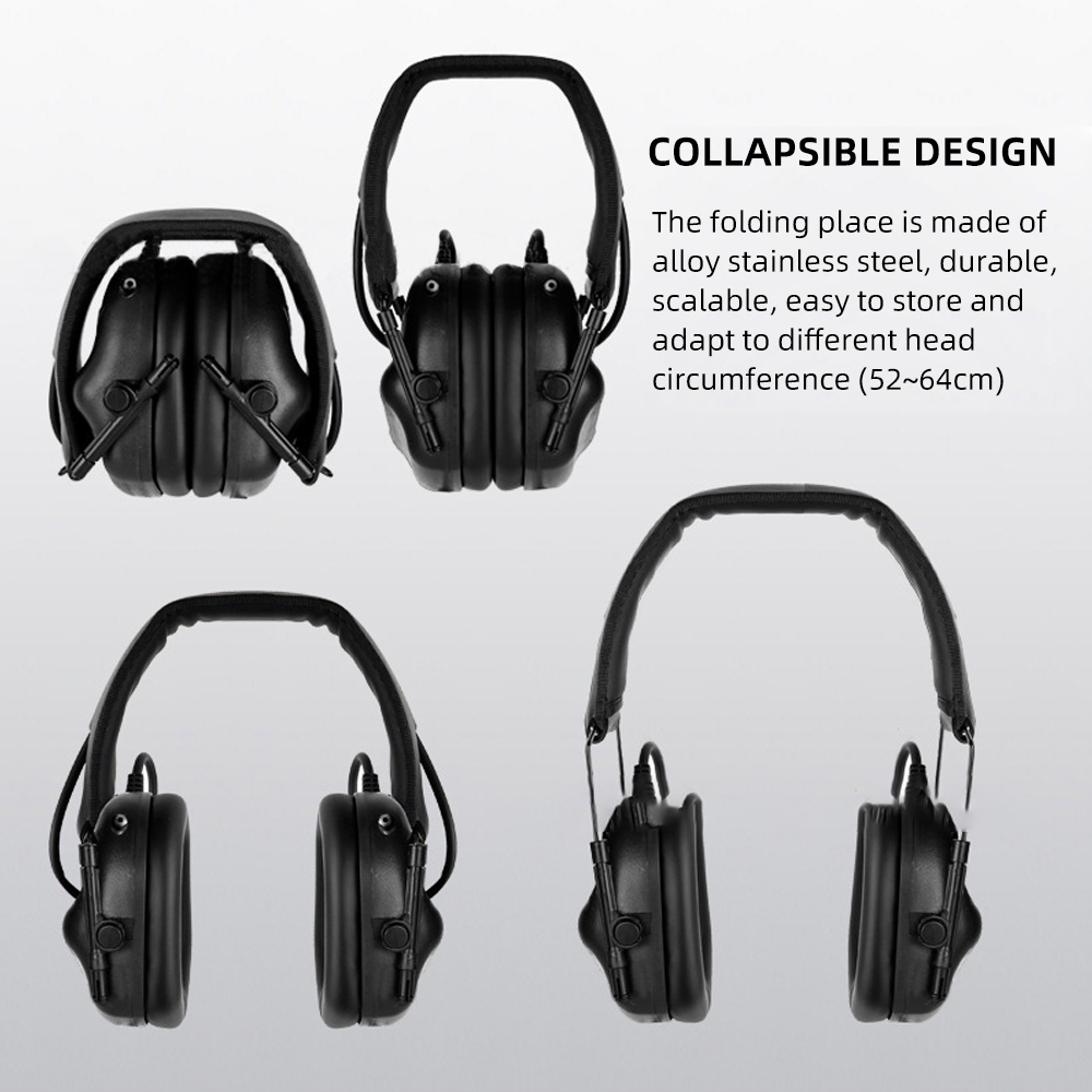 BOOIU Tactical Electronic Shoo - đánh giá và giá Earmuffs Foldable