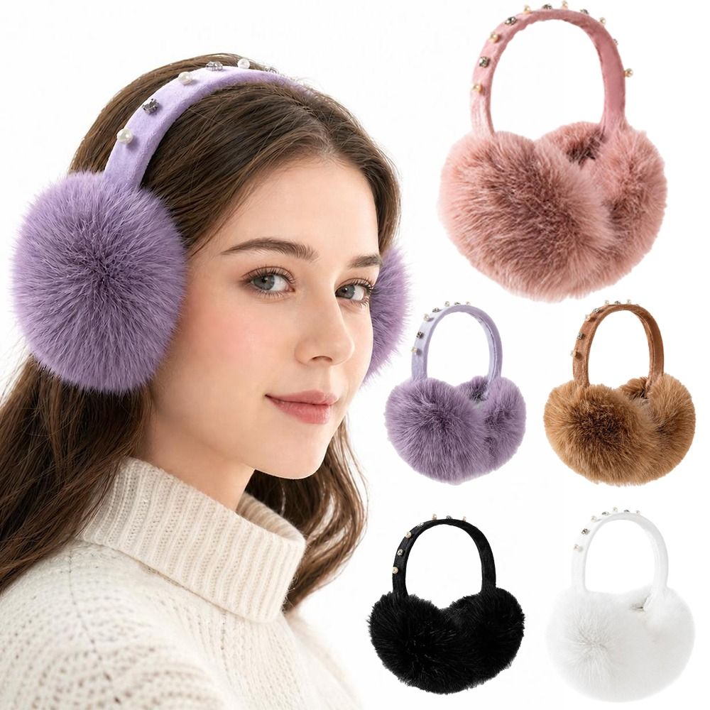 New Faux Fur Earmuffs Soft Fol - đánh giá và giá Earmuffs Foldable