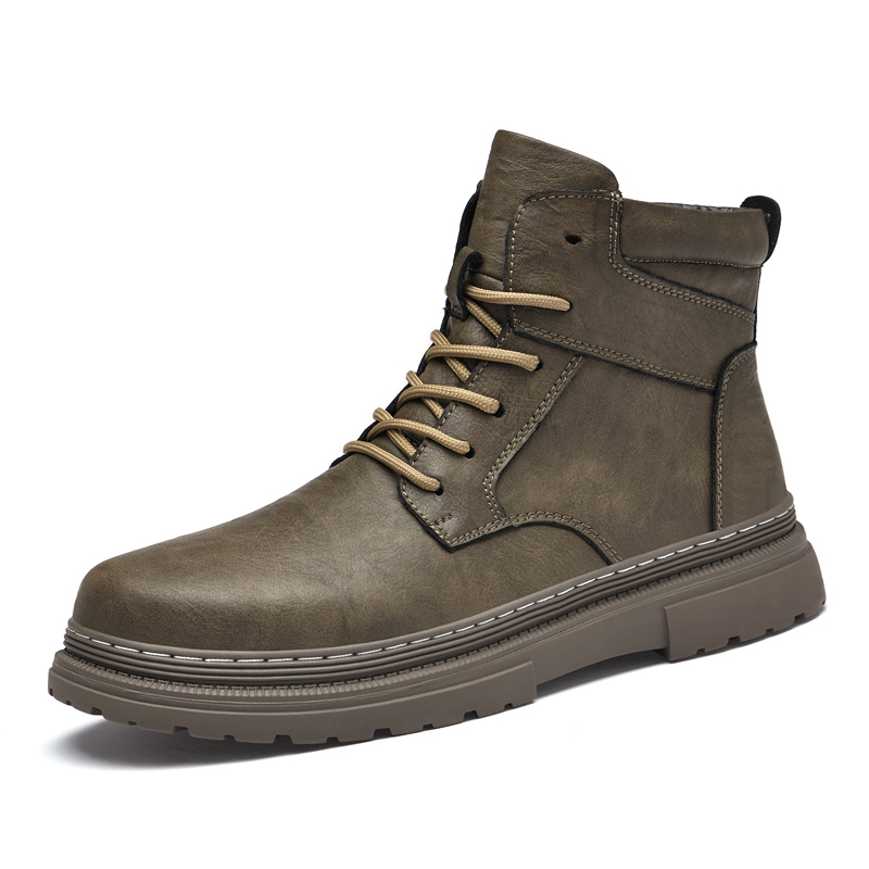 Warm Winter Men Leather Shoes  - đánh giá và giá Waterproof Winter Boot