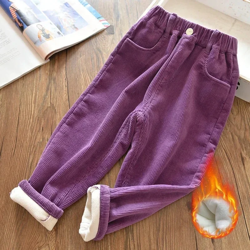 Girls Corduroy Pants Winter Wa - đánh giá và giá Corduroy Pant Warm